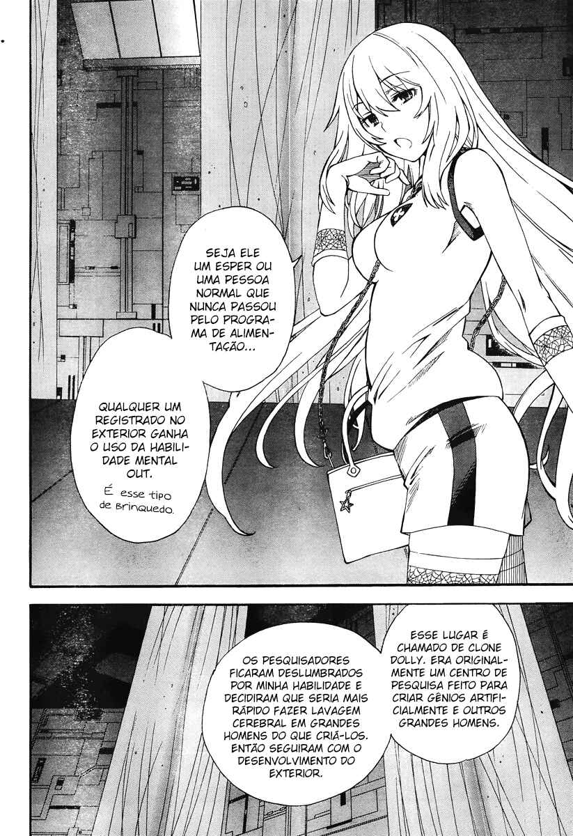 Toaru Majutsu no Index Gaiden: Toaru Kagaku no Railgun capítulo 61 página 8
