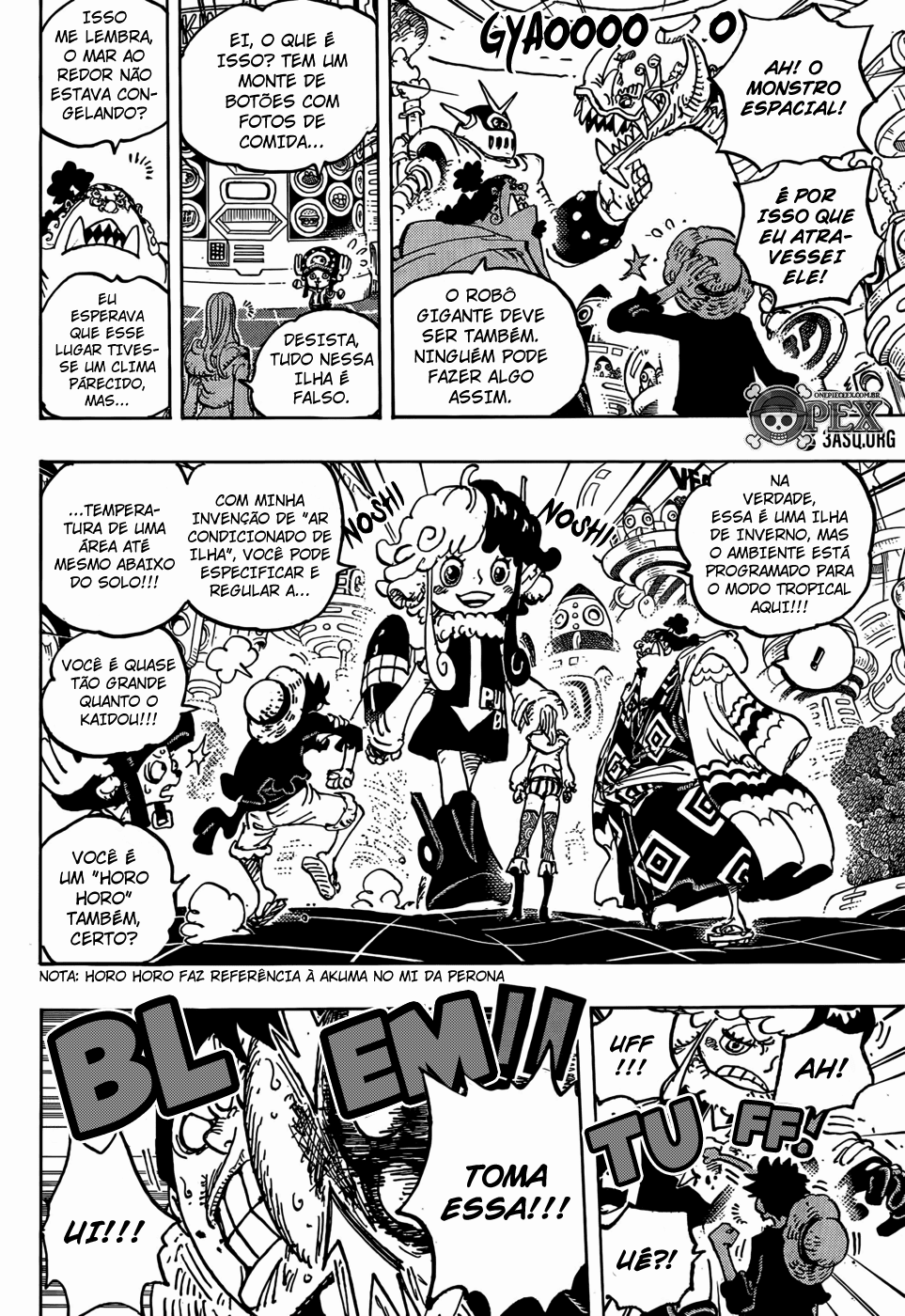 One Piece capítulo 1062 página 10