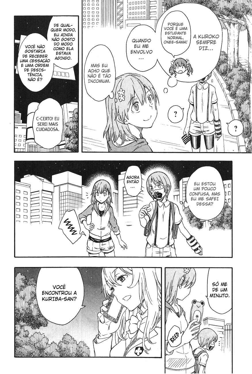 Toaru Majutsu no Index Gaiden: Toaru Kagaku no Railgun capítulo 90 página 8