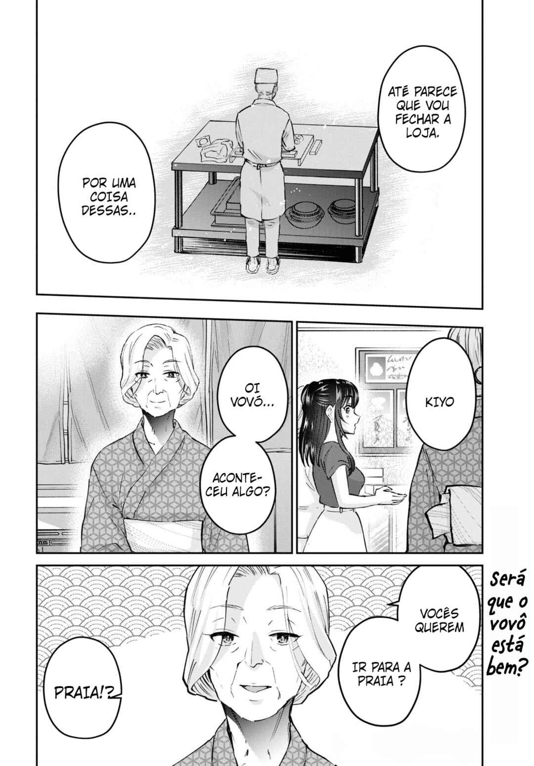 Hajimete no Gal capítulo 157 página 9