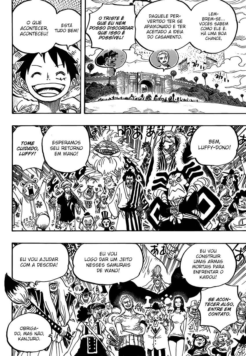 One Piece capítulo 822 página 16