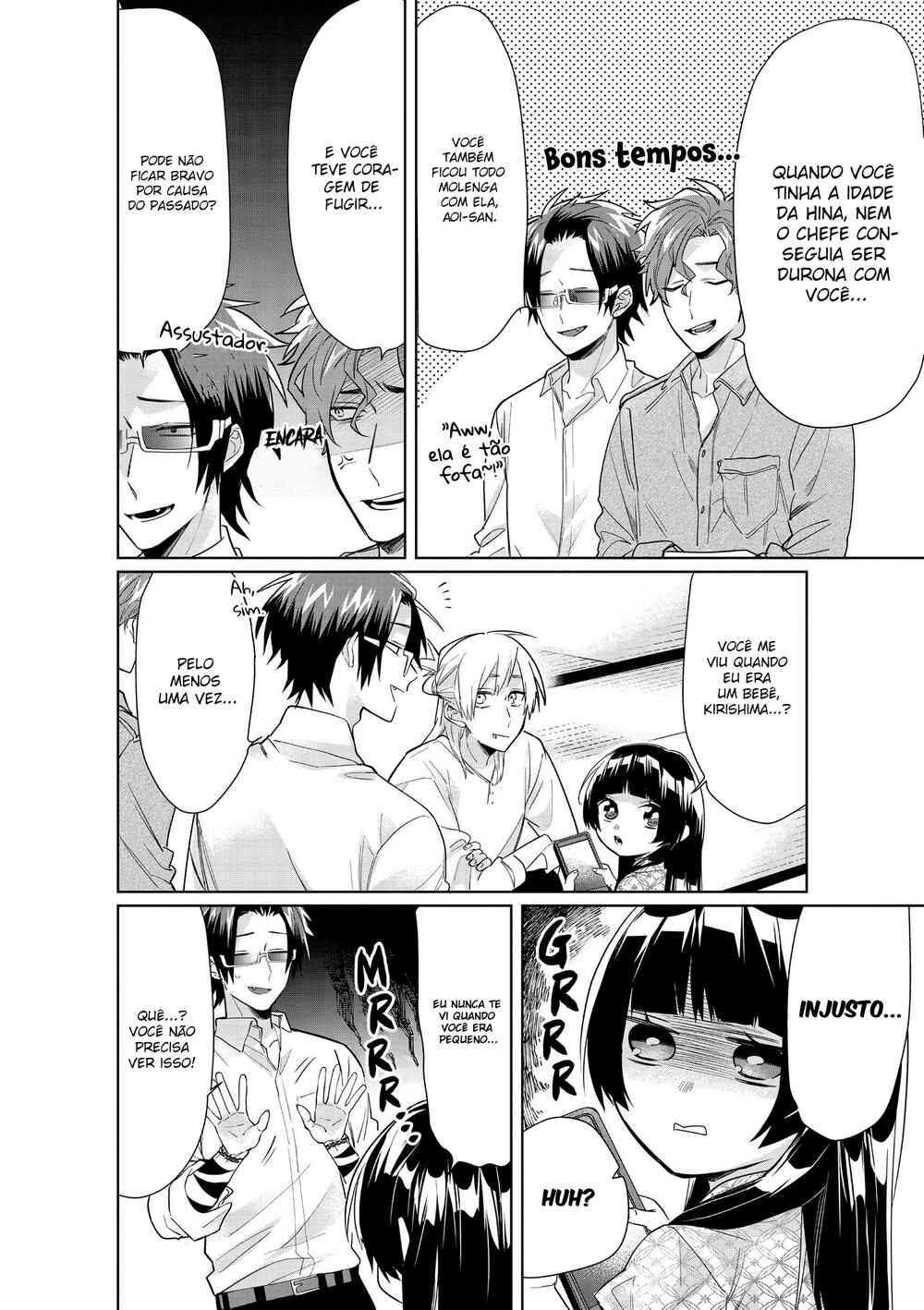 Kumichou Musume to Sewa-gakari capítulo 35 página 9