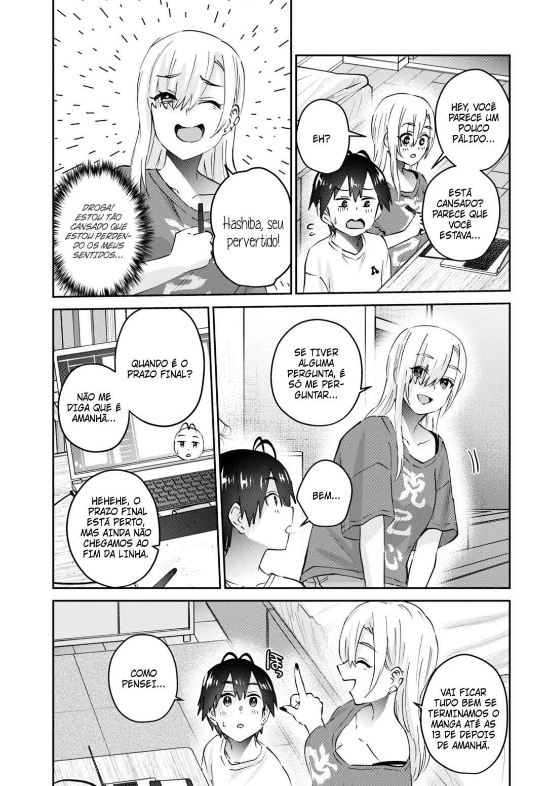 Hajimete no Gal capítulo 168 página 8