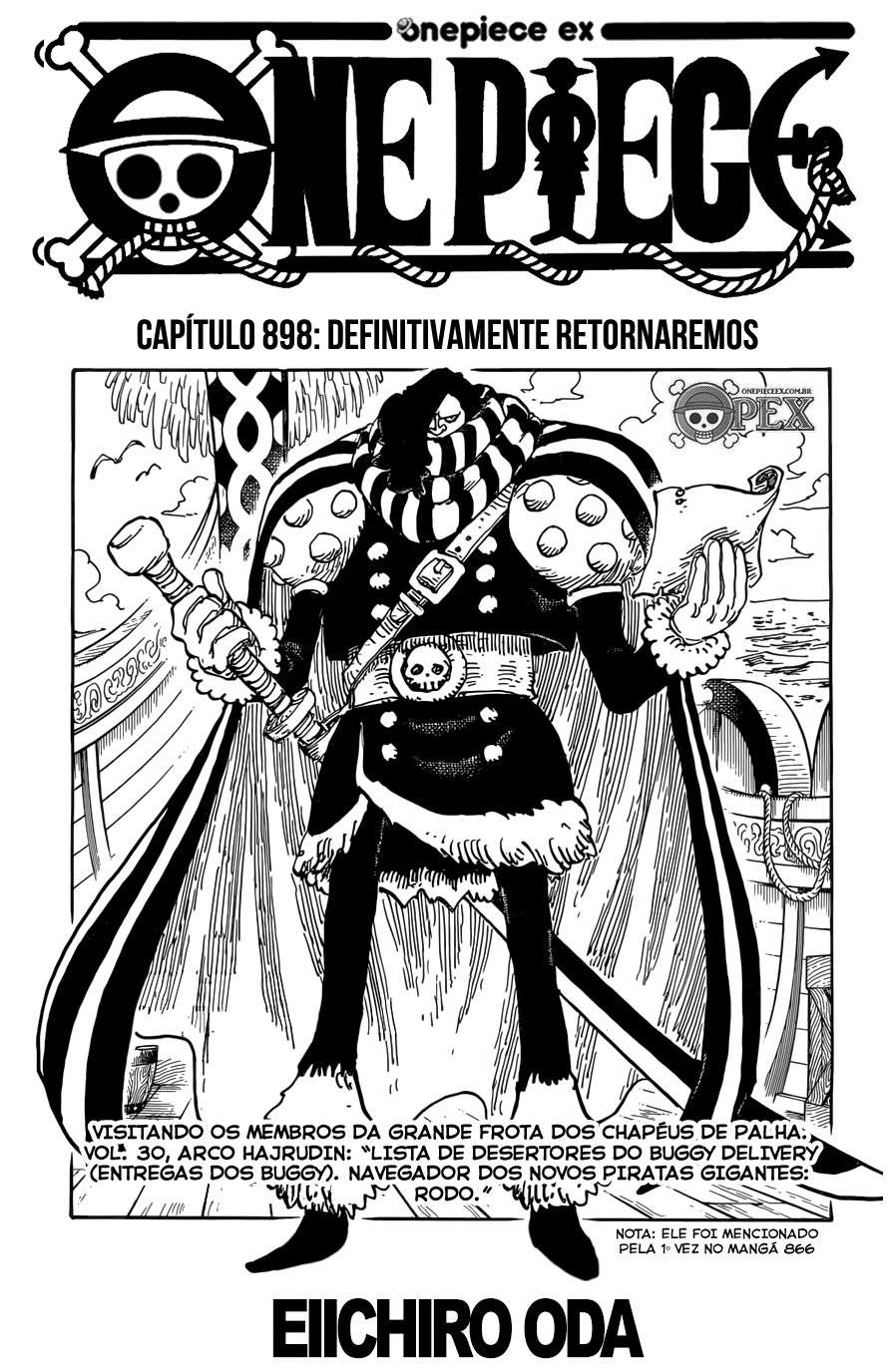 One Piece capítulo 898 página 1