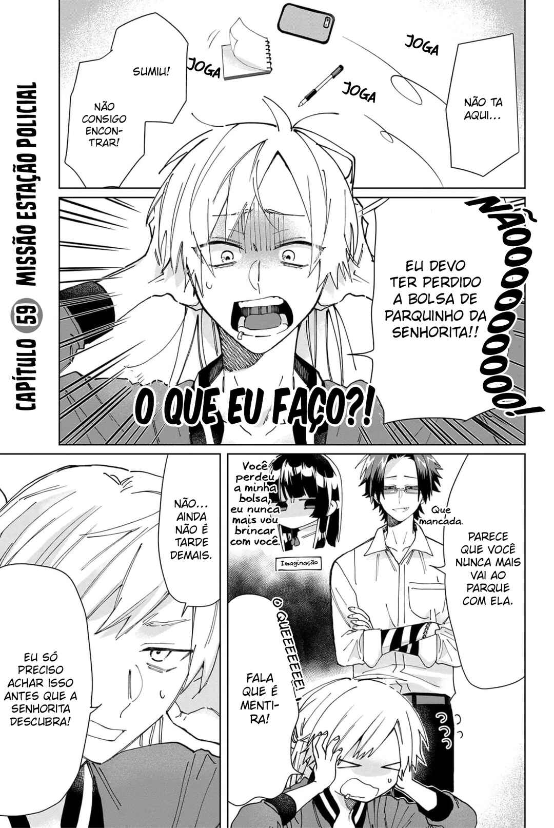 Kumichou Musume to Sewa-gakari capítulo 59 página 2