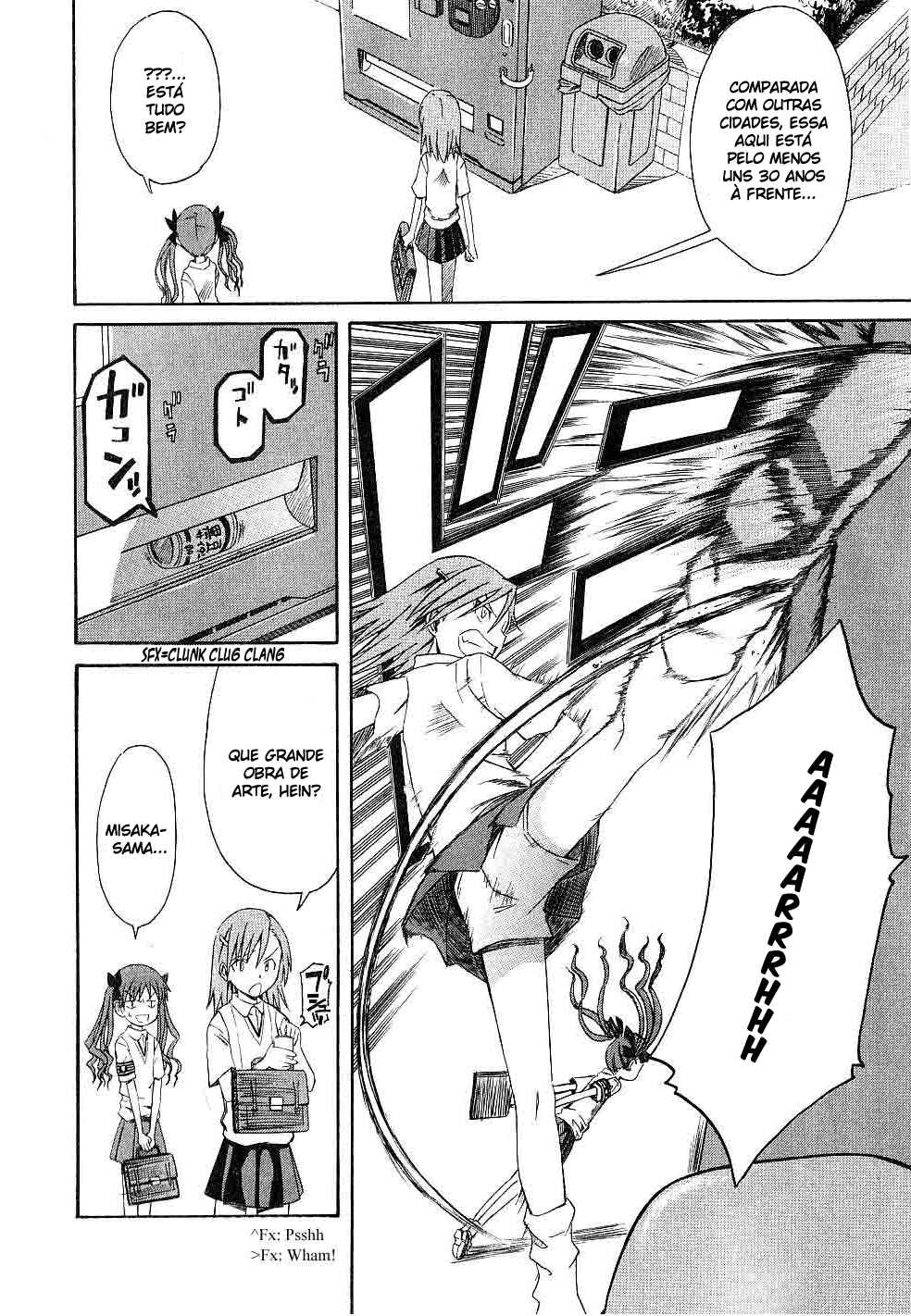 Toaru Majutsu no Index Gaiden: Toaru Kagaku no Railgun capítulo 1.16 página 9