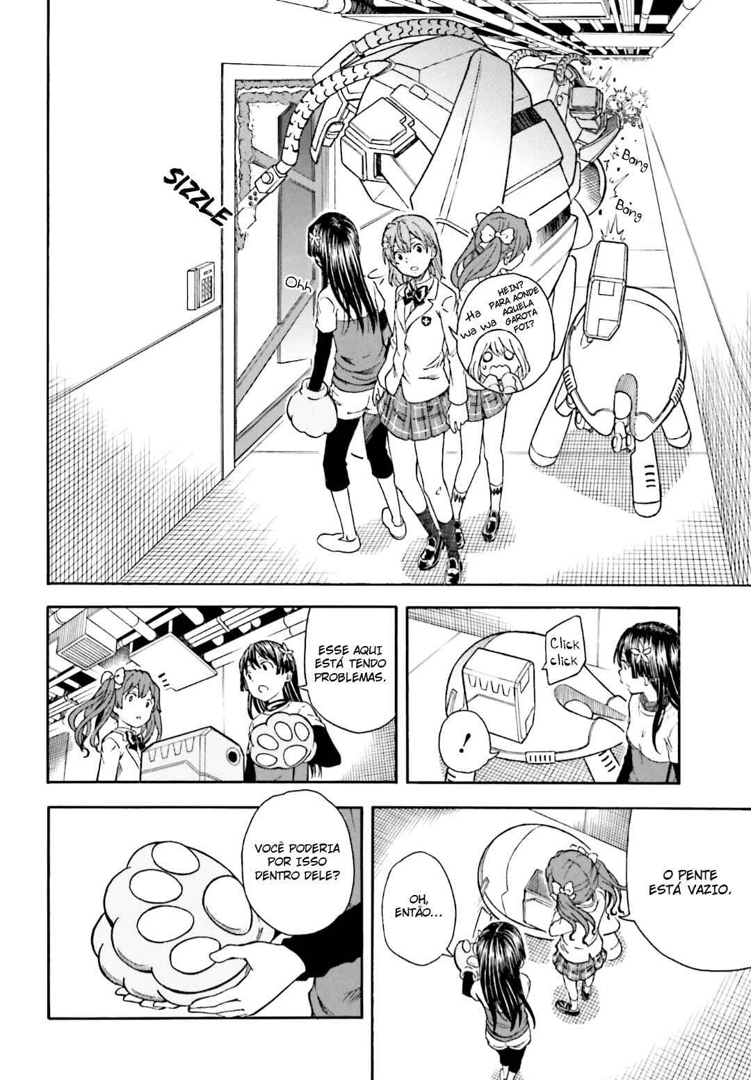 Toaru Majutsu no Index Gaiden: Toaru Kagaku no Railgun capítulo 105 página 4