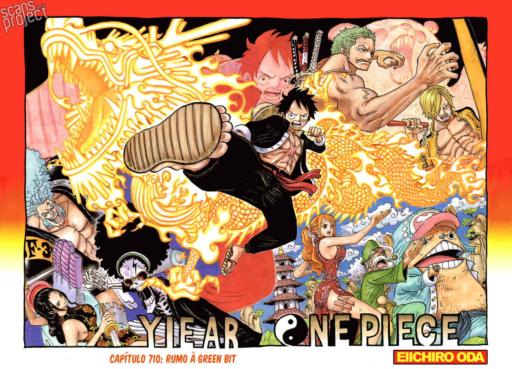 One Piece capítulo 710 página 3