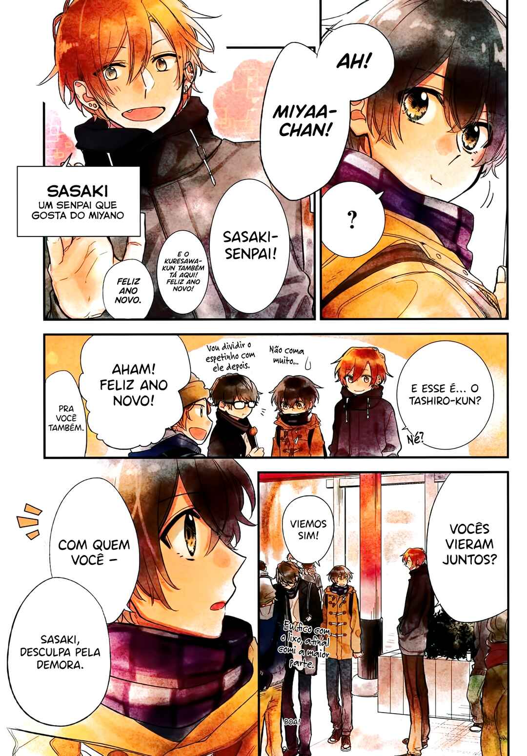 Sasaki to Miyano capítulo 14.5 página 6
