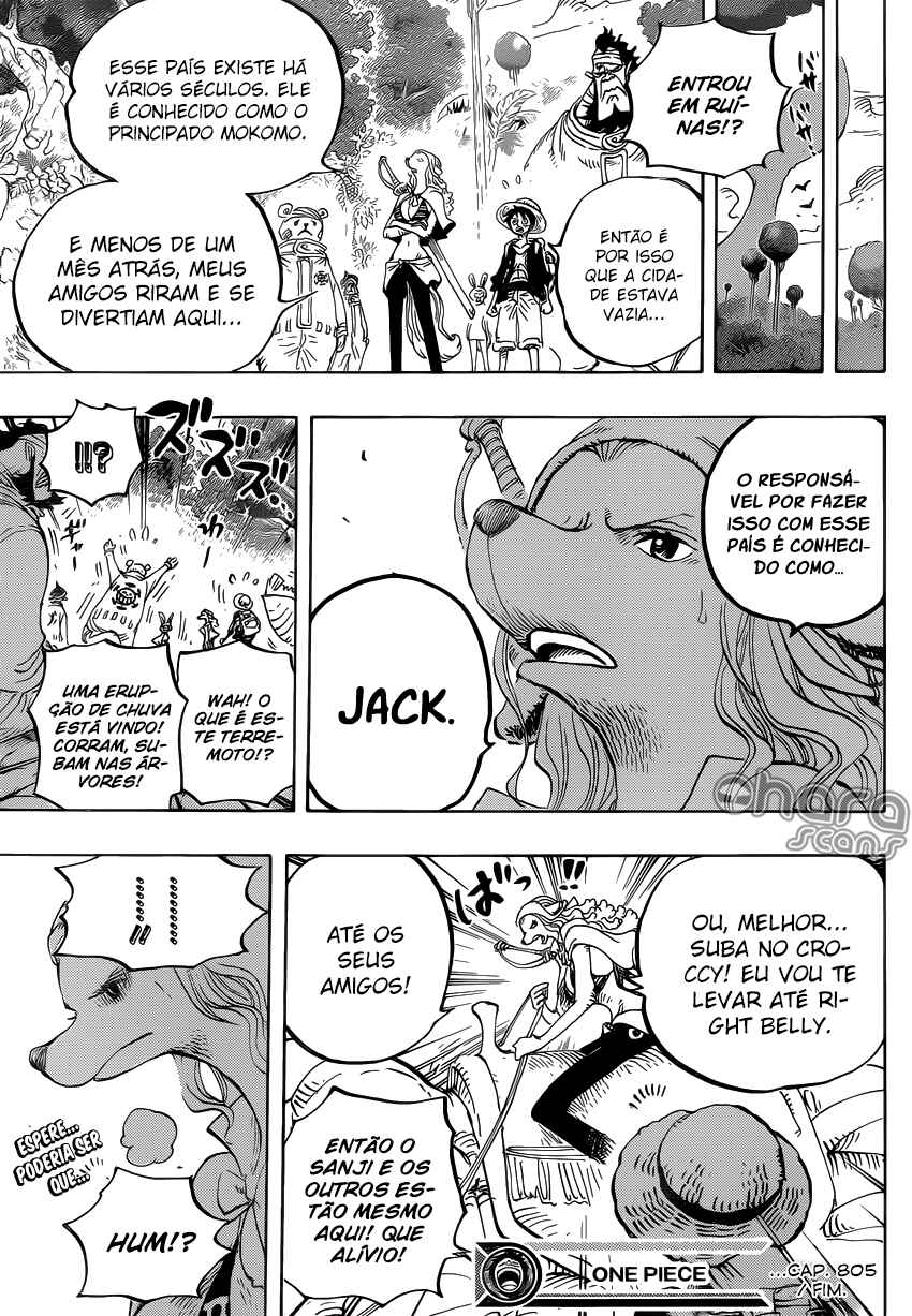 One Piece capítulo 805 página 17