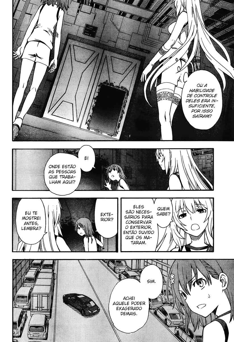 Toaru Majutsu no Index Gaiden: Toaru Kagaku no Railgun capítulo 61 página 6