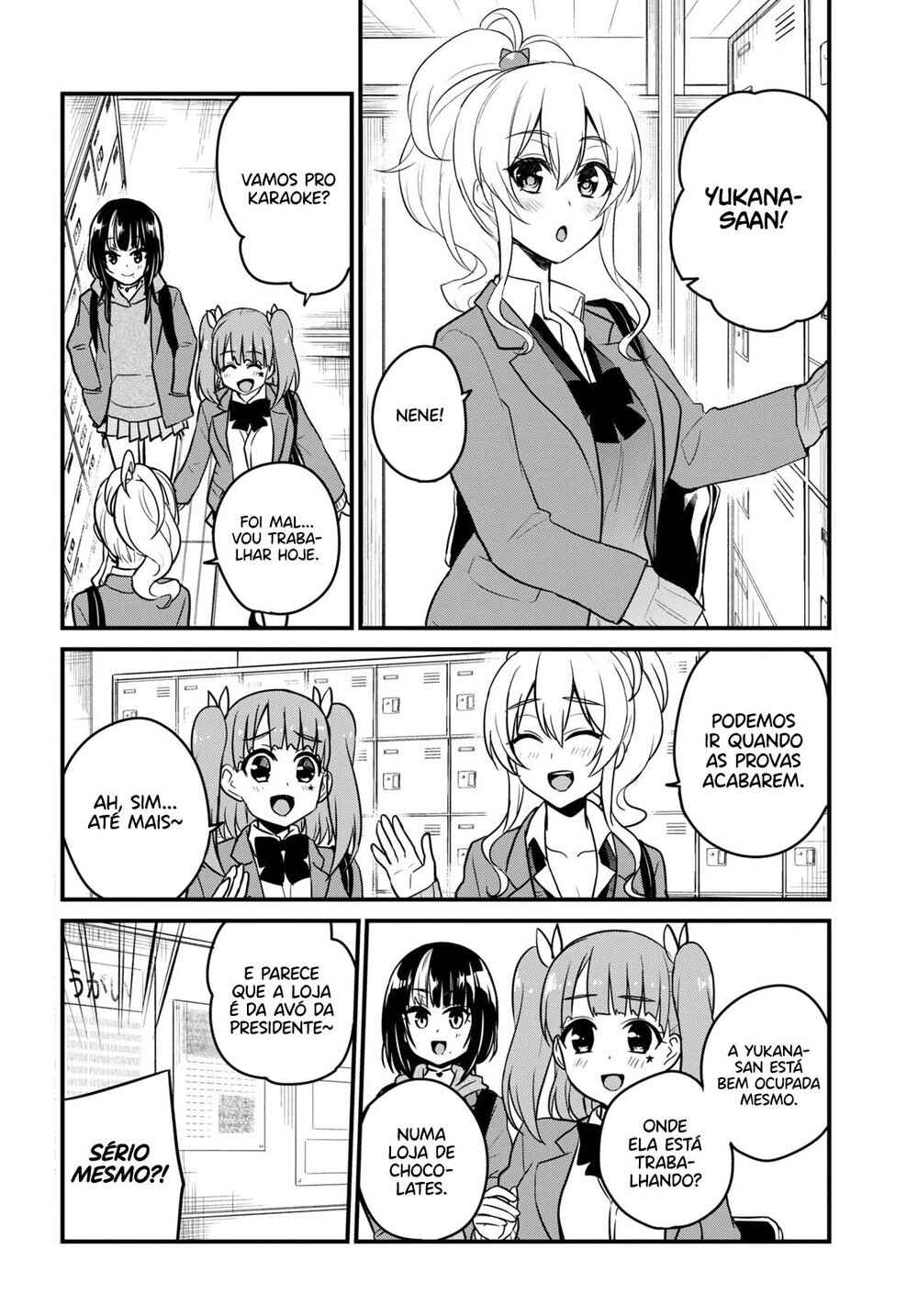 Hajimete no Gal capítulo 85 página 3