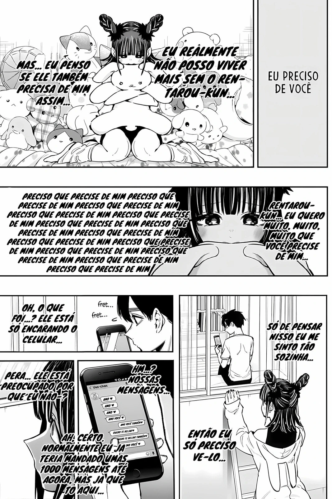 Kimi no Koto ga dai dai dai dai dai suki na 100-nin no Kanojo capítulo 188 página 10