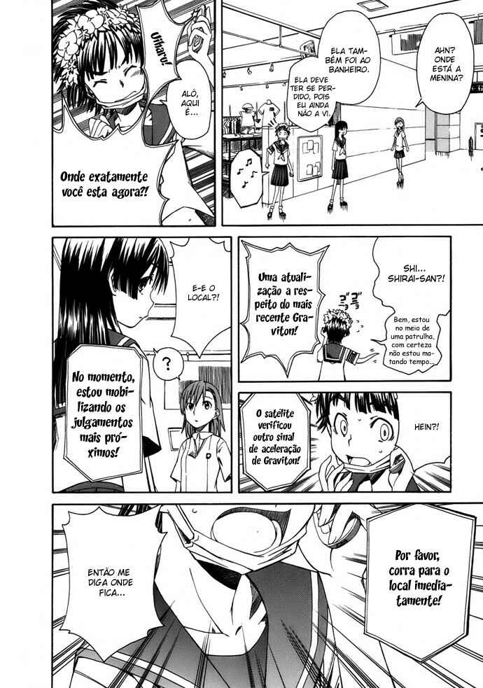 Toaru Majutsu no Index Gaiden: Toaru Kagaku no Railgun capítulo 5.18 página 10