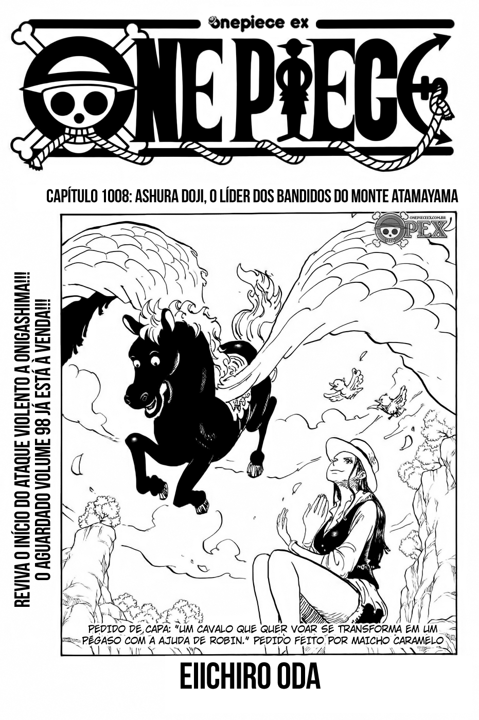 One Piece capítulo 1008 página 1