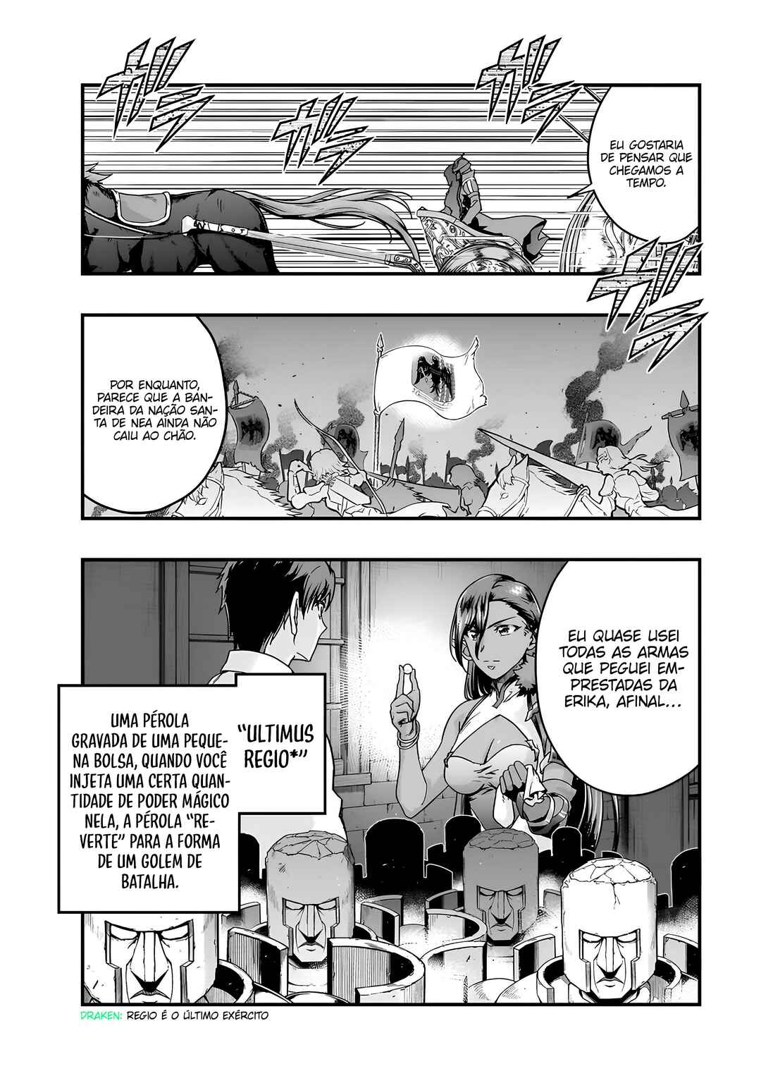 Hazure Waku no [Joutai Ijou Skill] de Saikyou ni Natta Ore ga Subete o Juurin Suru made capítulo 54.2 página 10