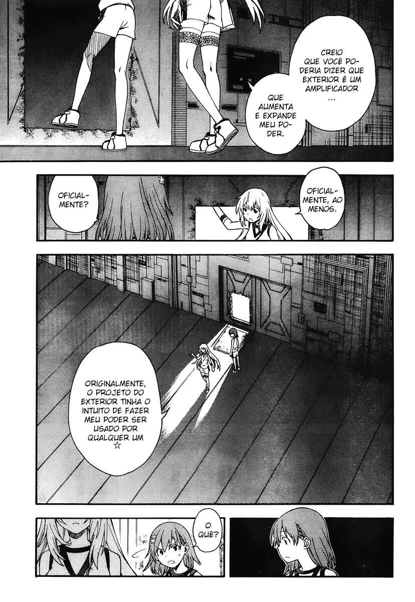 Toaru Majutsu no Index Gaiden: Toaru Kagaku no Railgun capítulo 61 página 7