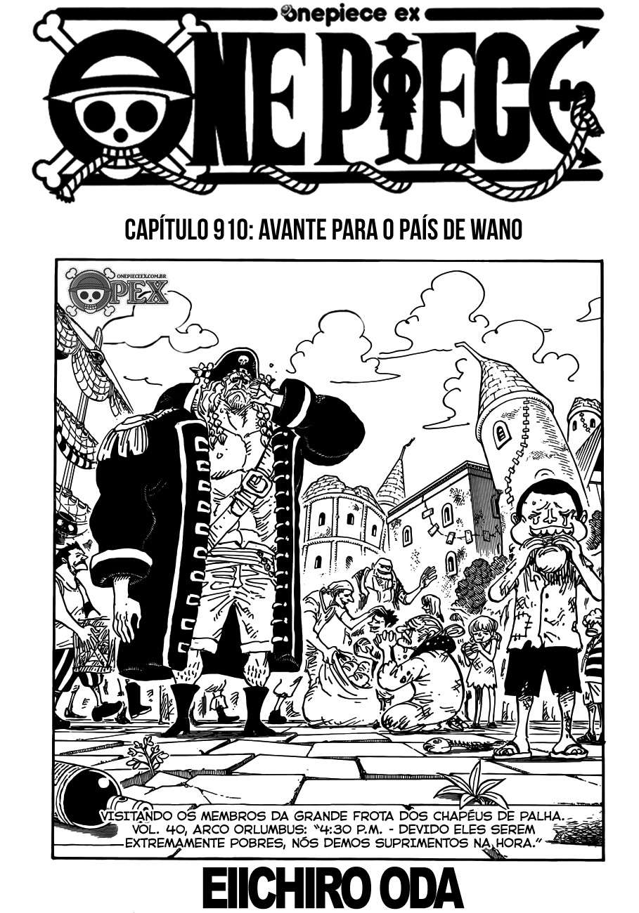One Piece capítulo 910 página 1