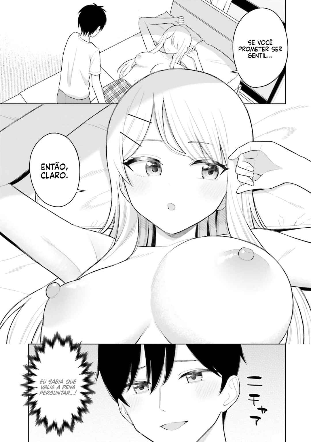 Onna Tomodachi wa Tanomeba Igai to Yarasetekureru capítulo 4 página 2