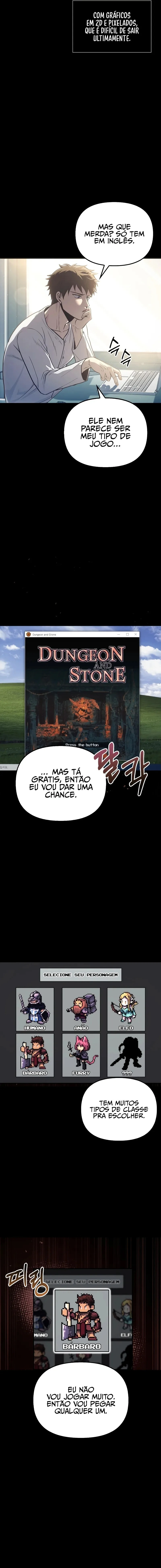Sobrevivendo no Jogo Como um Bárbaro capítulo 1 página 5