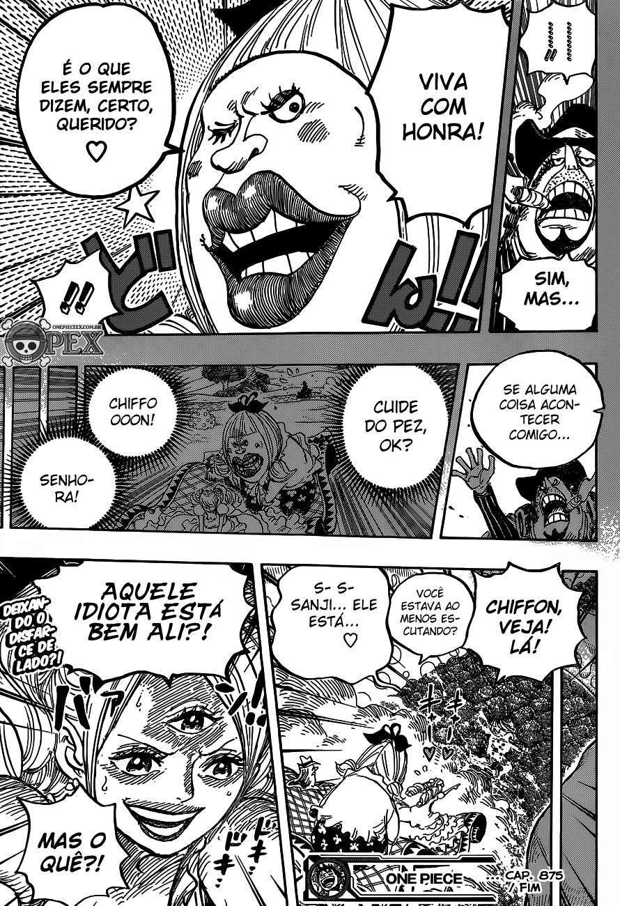 One Piece capítulo 875 página 16