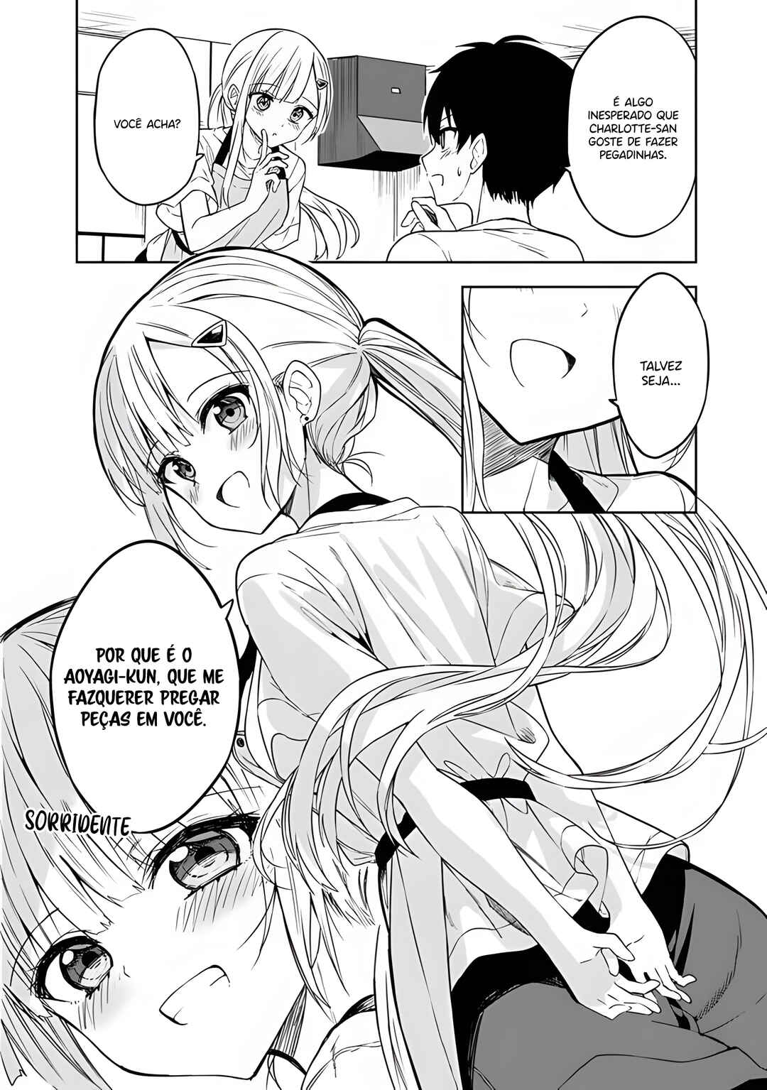 Maigo ni Natteita Youjo wo Tasuketara, Otonari ni Sumu Bishoujo Ryuugakusei ga Ie ni Asobi ni Kuru you ni Natta Ken ni Tsuite capítulo 4 página 7