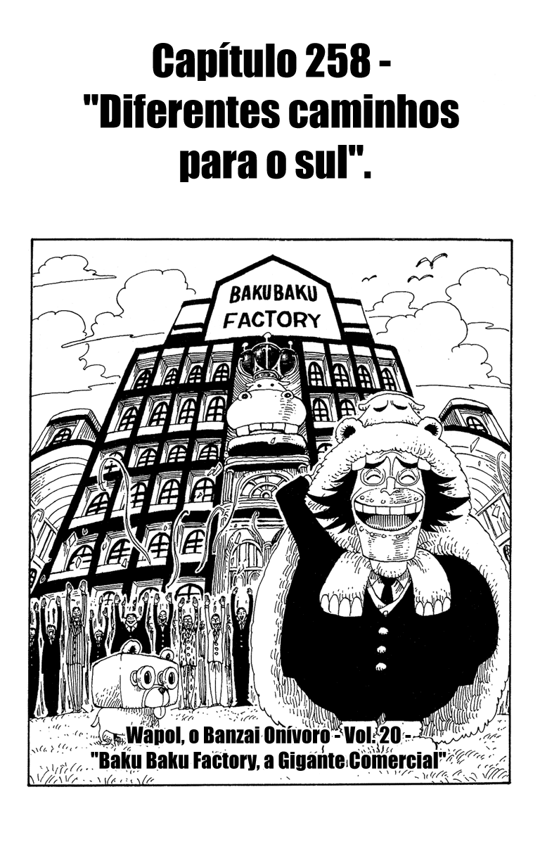 One Piece capítulo 258 página 1