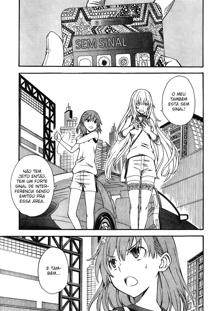 Toaru Majutsu no Index Gaiden: Toaru Kagaku no Railgun capítulo 61 página 3