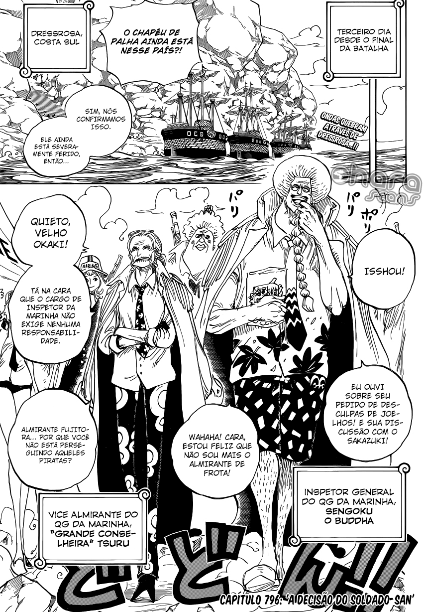 One Piece capítulo 796 página 6