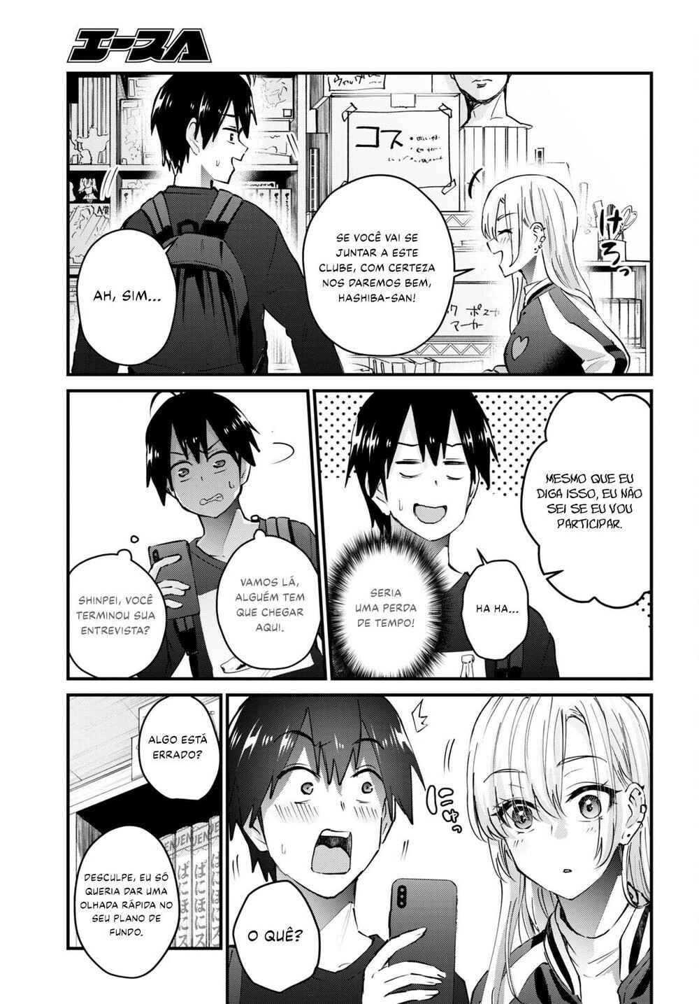 Hajimete no Gal capítulo 133 página 10