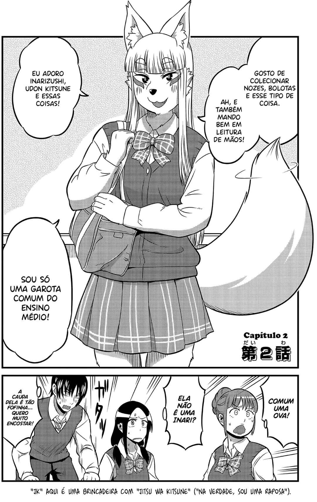 Tamamo-chan’s a Fox! capítulo 2 página 3