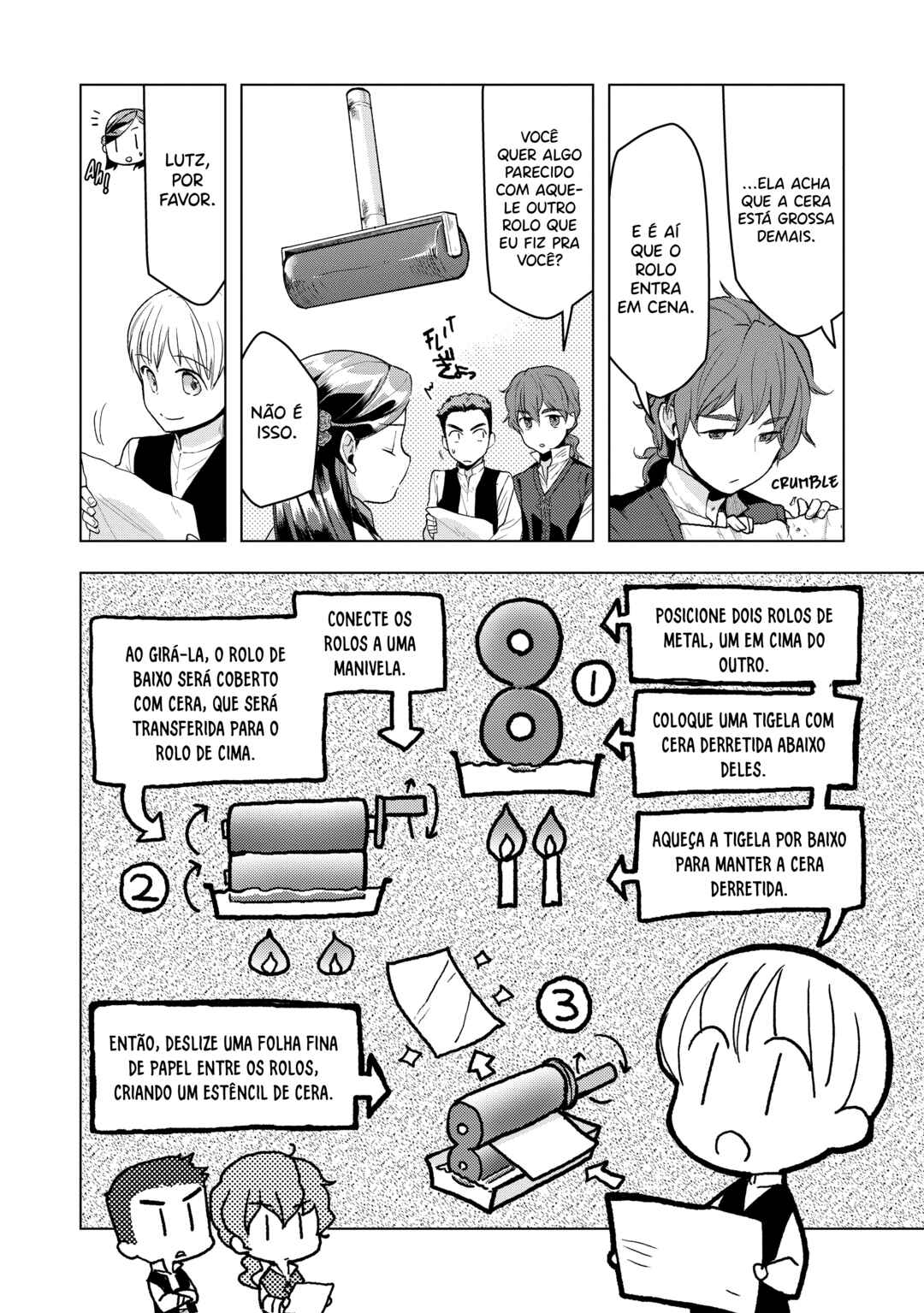 Honzuki no Gekokujou: Shisho ni Naru tame ni wa Shudan o Erandeiraremasen—Dai-3 Bu: Ryouchi ni Hon o Hirogeyou! capítulo 15 página 7