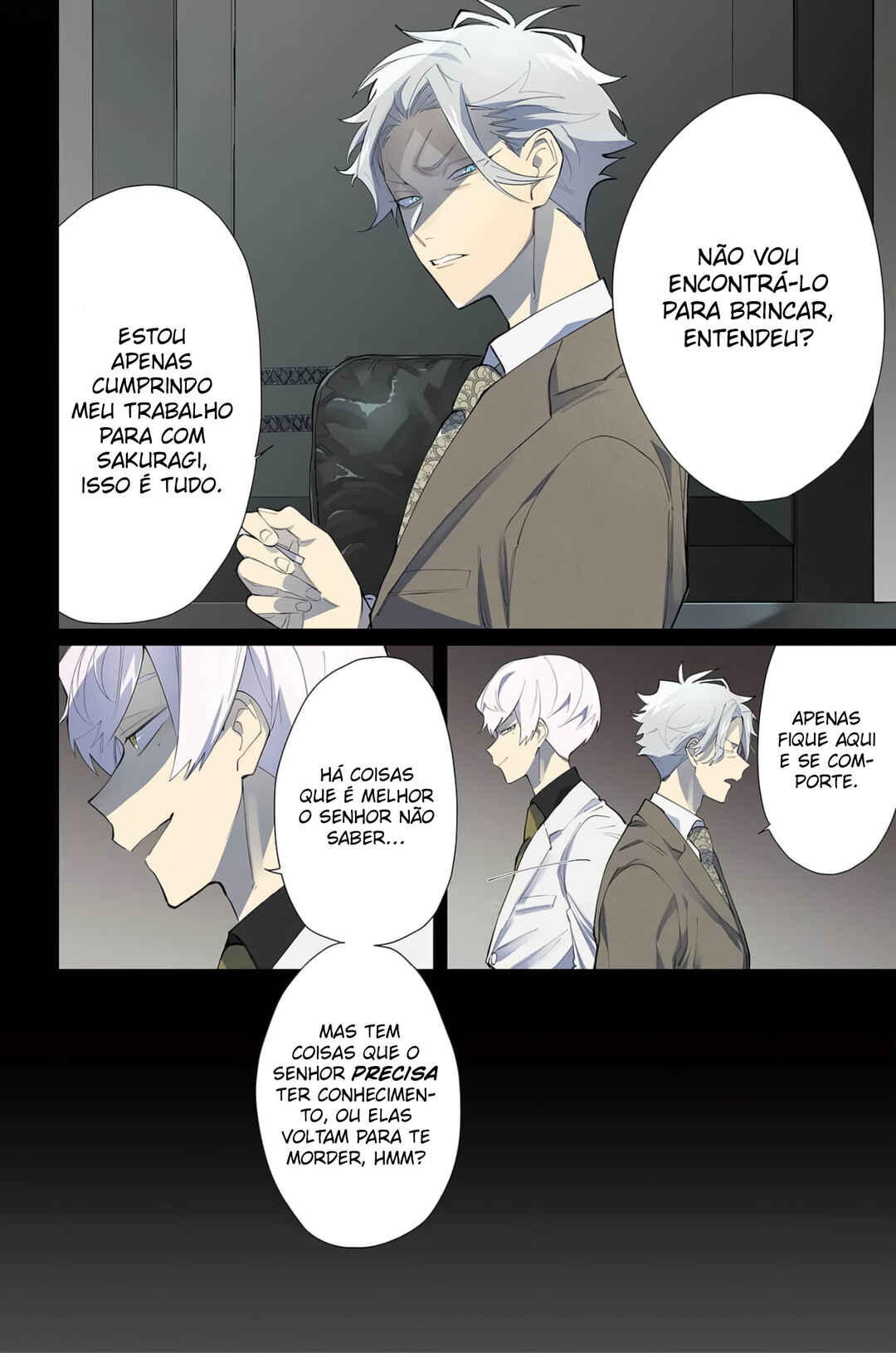 Kumichou Musume to Sewa-gakari capítulo 56 página 7
