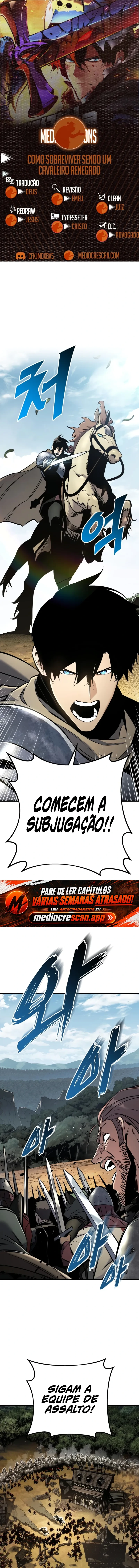 Como Sobreviver Sendo Um Cavaleiro Renegado capítulo 50 página 1