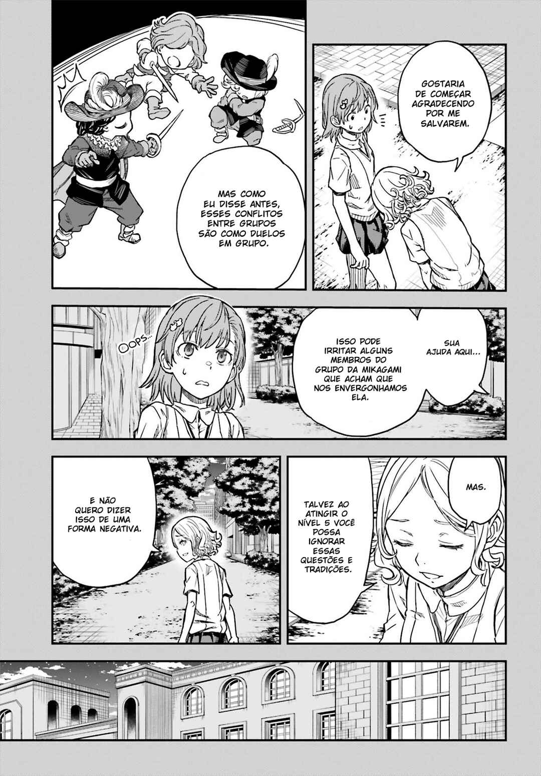 Toaru Majutsu no Index Gaiden: Toaru Kagaku no Railgun capítulo 139.2 página 10