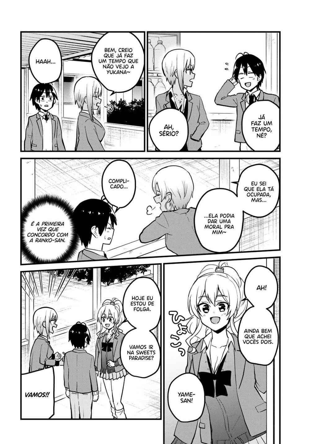 Hajimete no Gal capítulo 90 página 3
