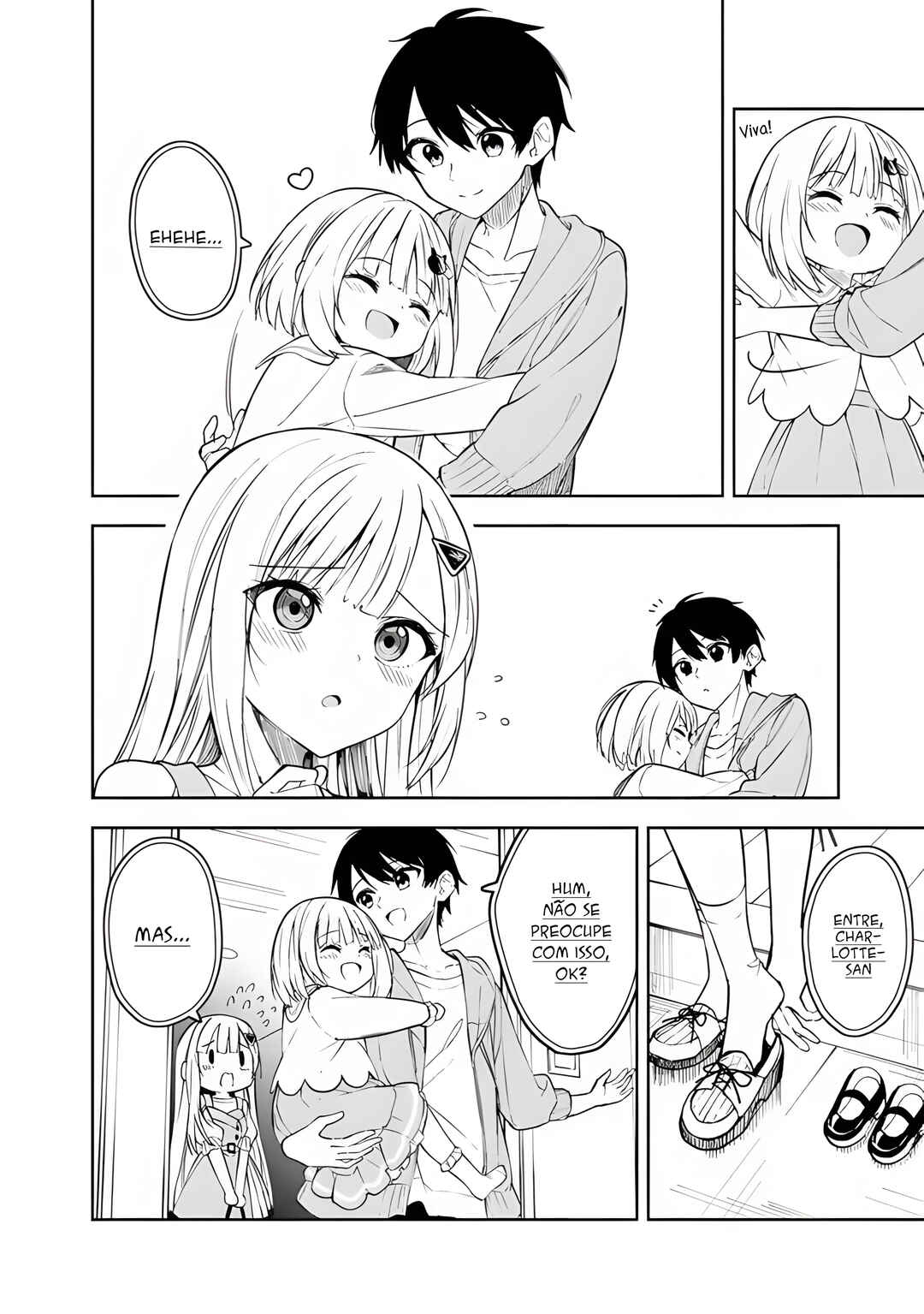 Maigo ni Natteita Youjo wo Tasuketara, Otonari ni Sumu Bishoujo Ryuugakusei ga Ie ni Asobi ni Kuru you ni Natta Ken ni Tsuite capítulo 7 página 3