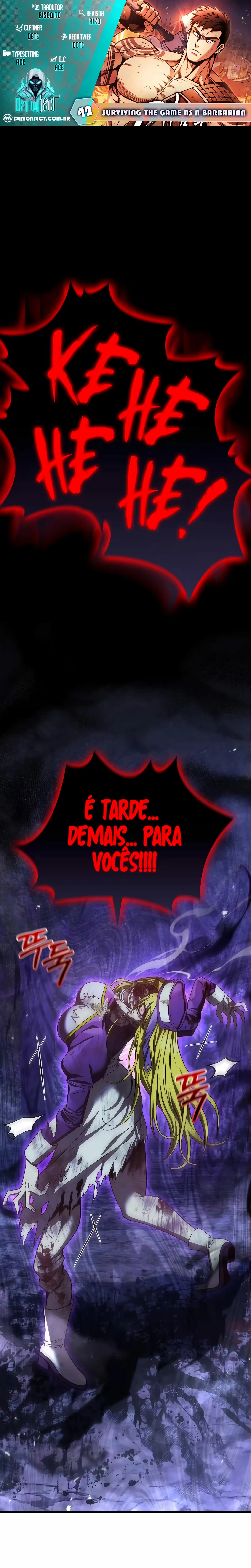 Sobrevivendo no Jogo Como um Bárbaro capítulo 42 página 1