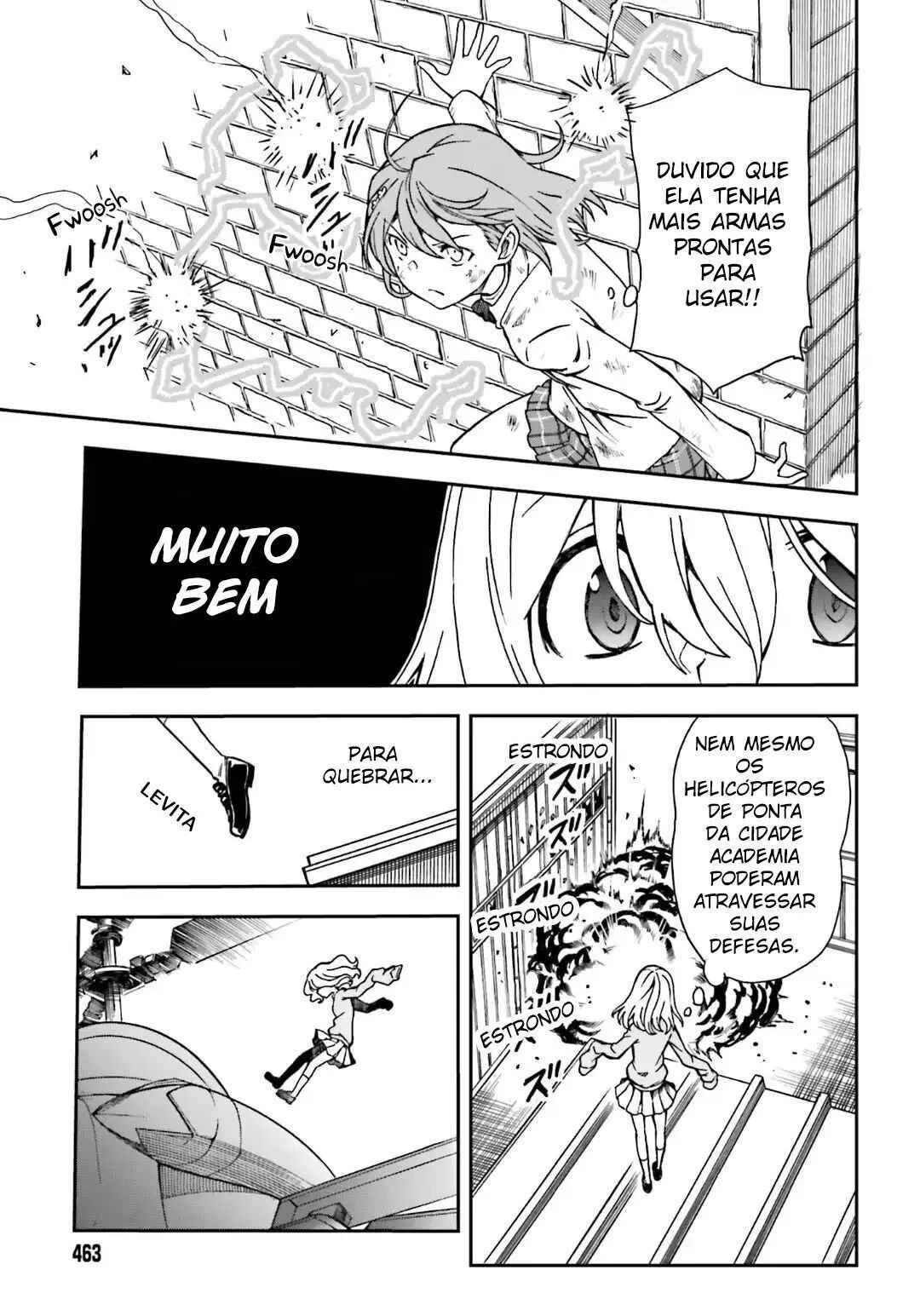 Toaru Majutsu no Index Gaiden: Toaru Kagaku no Railgun capítulo 111 página 3
