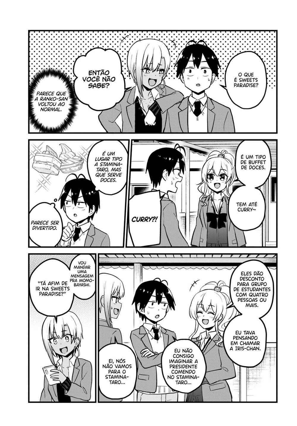 Hajimete no Gal capítulo 90 página 4