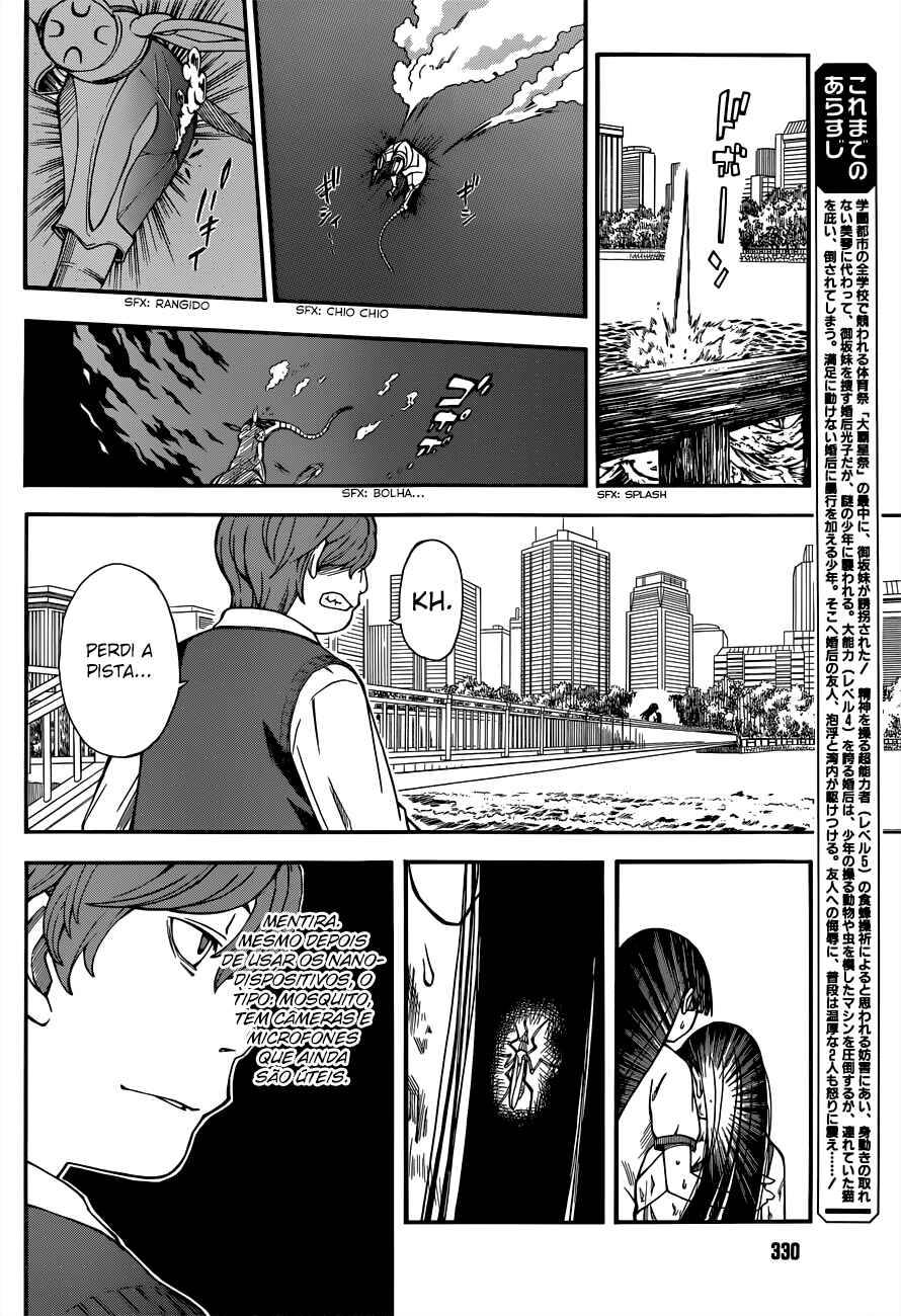 Toaru Majutsu no Index Gaiden: Toaru Kagaku no Railgun capítulo 51 página 6