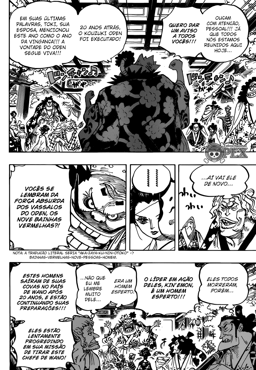 One Piece capítulo 932 página 10