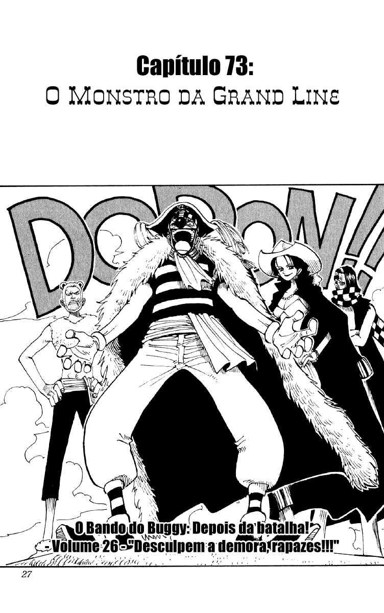 One Piece capítulo 73 página 1