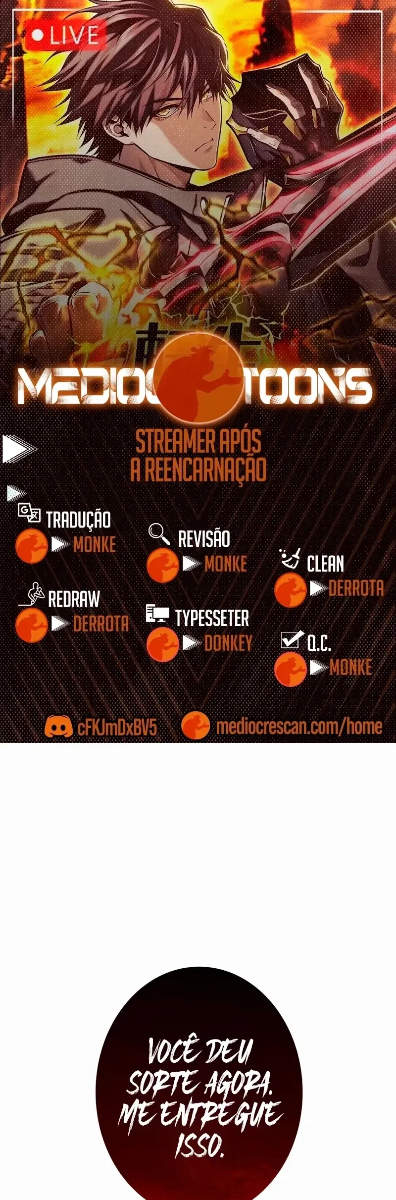 Streamer Após a Reencarnação capítulo 37 página 1