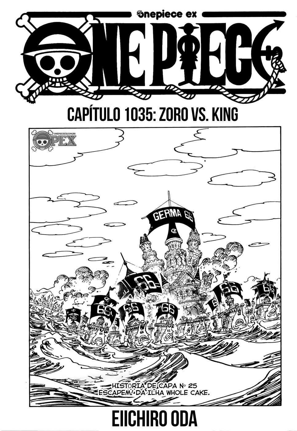 One Piece capítulo 1035 página 1