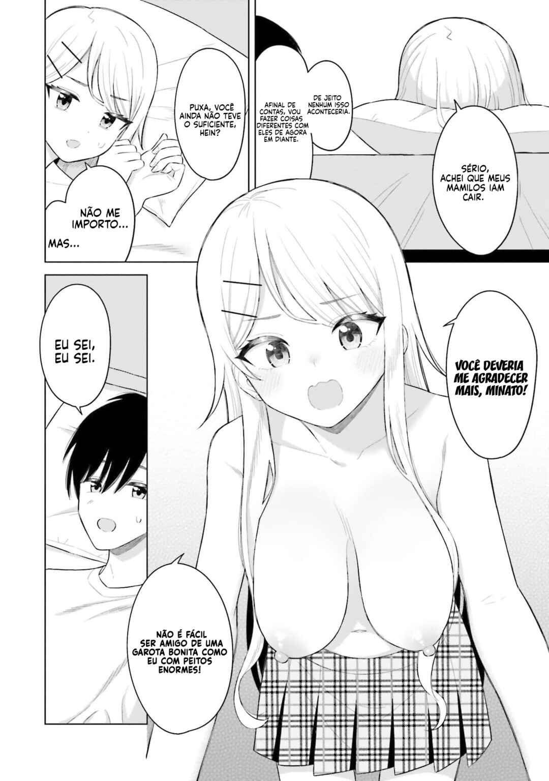 Onna Tomodachi wa Tanomeba Igai to Yarasetekureru capítulo 4 página 13