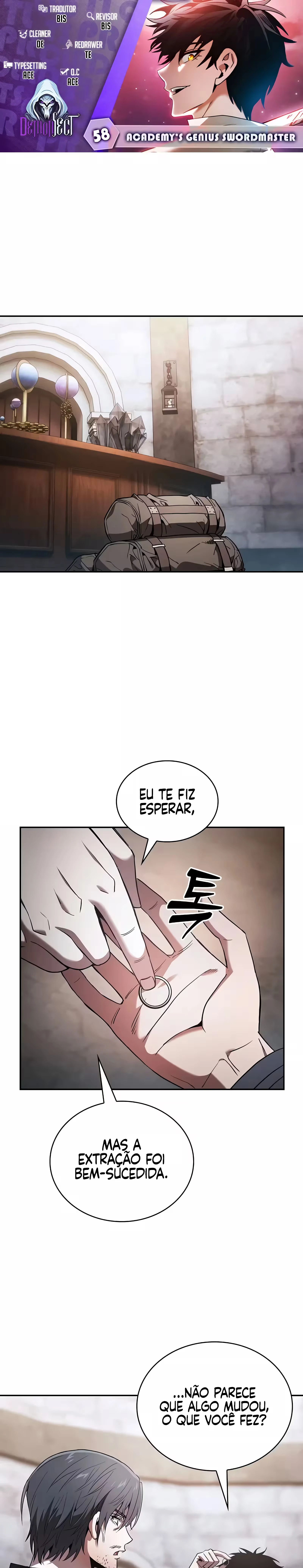 O Mestre da Espada Genial da Academia capítulo 58 página 1