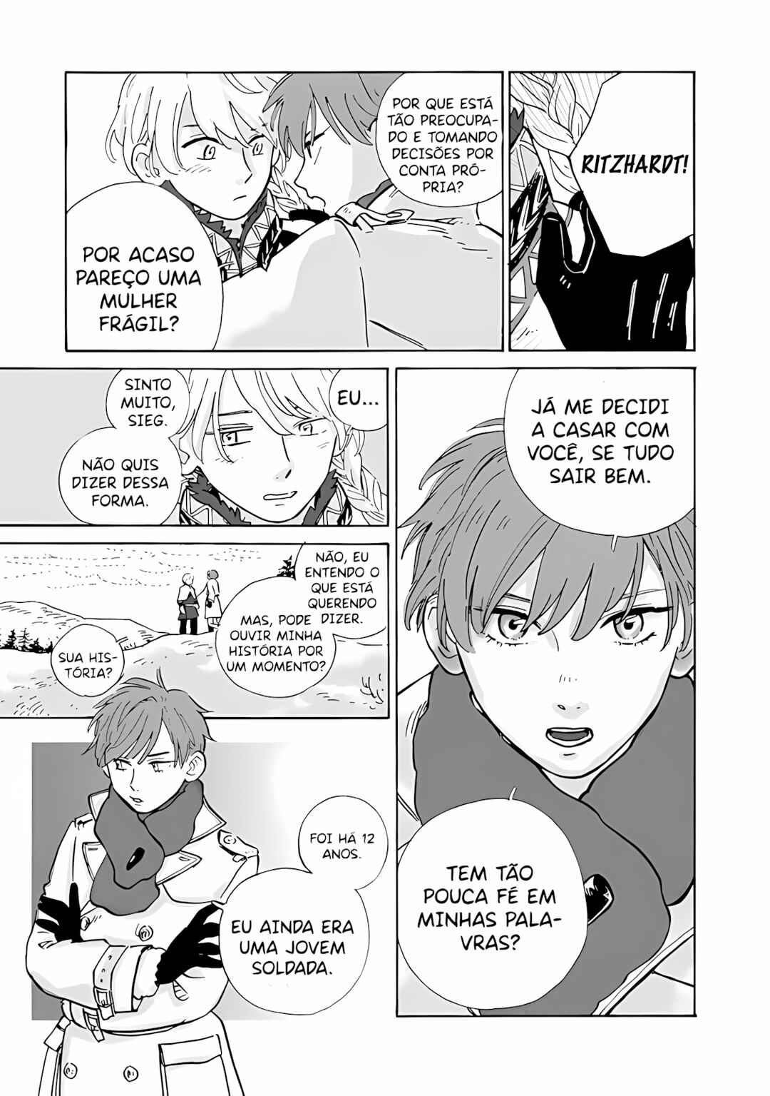 Hokuo Kizoku to Moukinzuma no Yukiguni Karigurashi capítulo 4 página 6