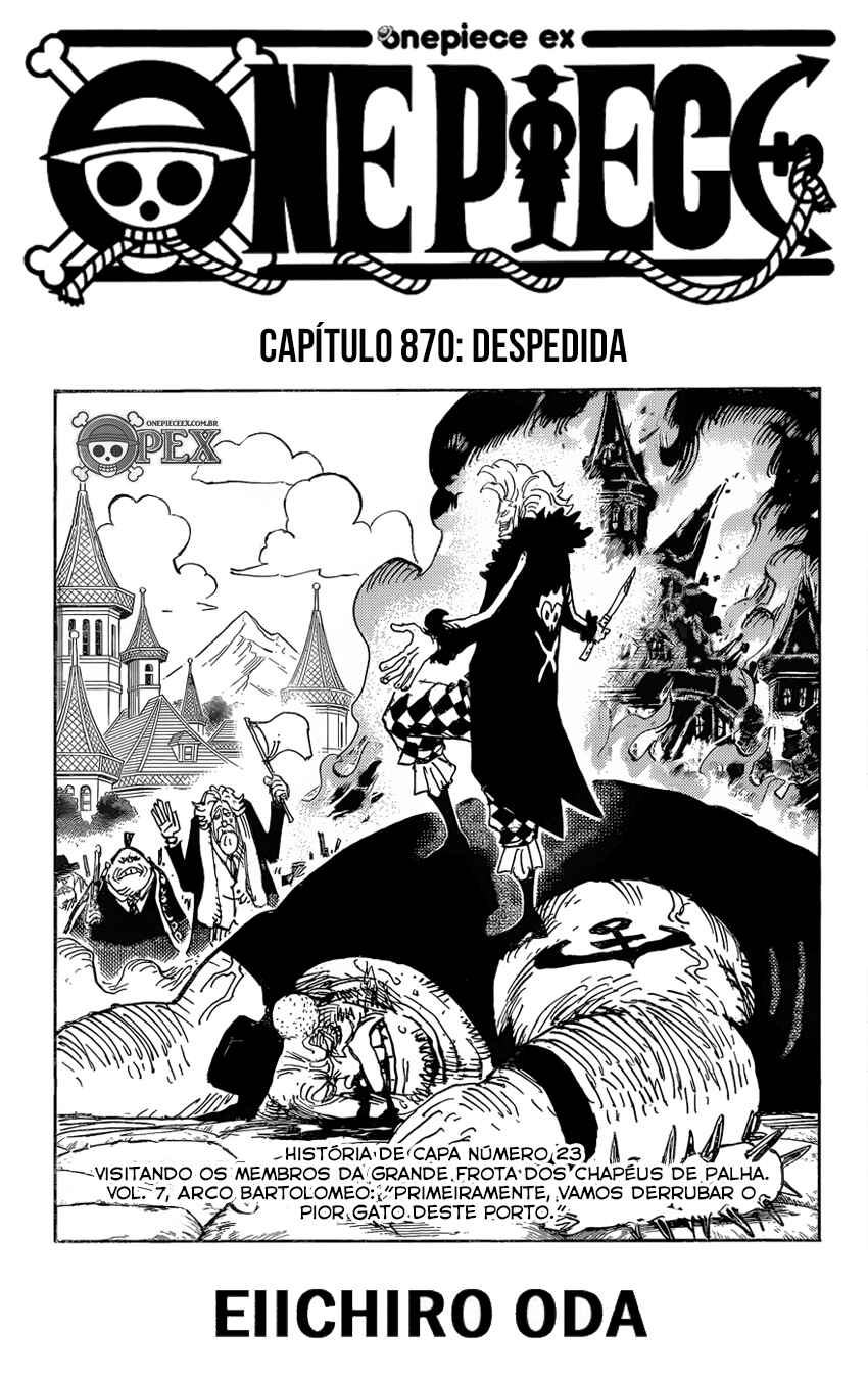 One Piece capítulo 870 página 1