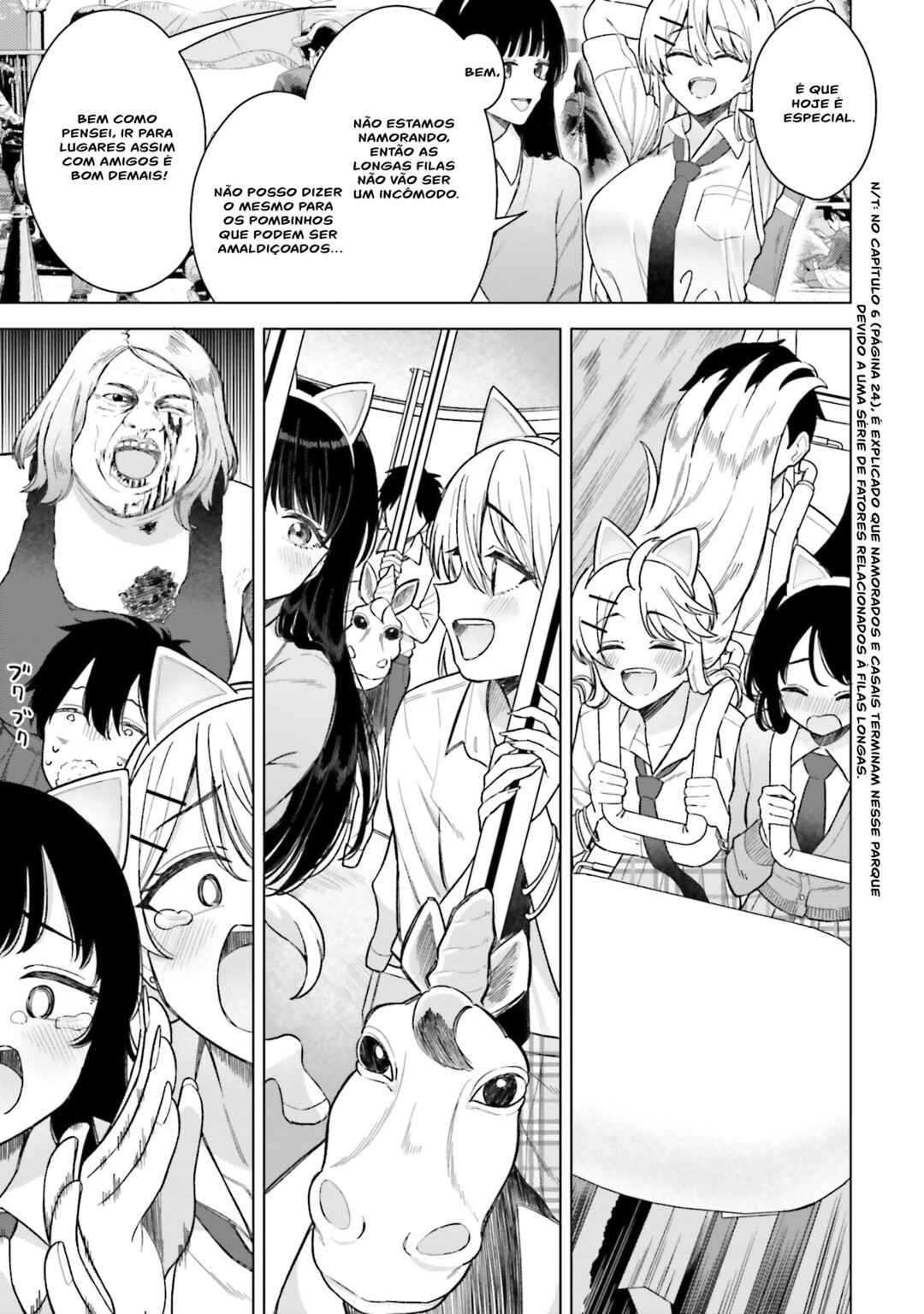 Onna Tomodachi wa Tanomeba Igai to Yarasetekureru capítulo 17 página 4